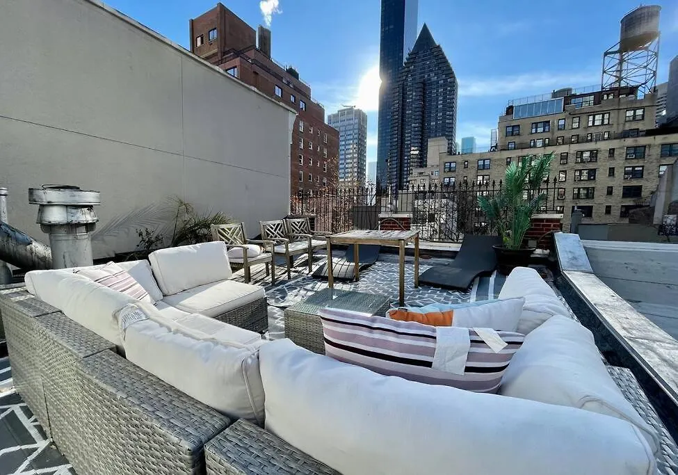 Private Penthouse W Roof Oasis Lejlighed New York